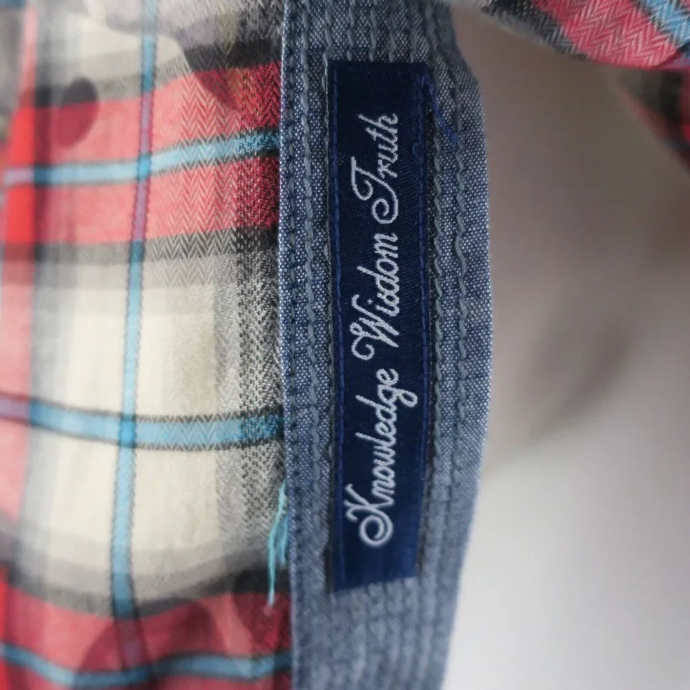 Robert Graham Long Sleeve Button Up Shirt Mens M Tailored Fit Allover Print - Picture 6 of 10